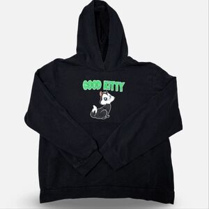 Looney Tunes Warner Bros Vintage Navy Graphic Hoodie